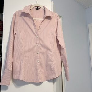 Ann Taylor long sleeve button down shirt